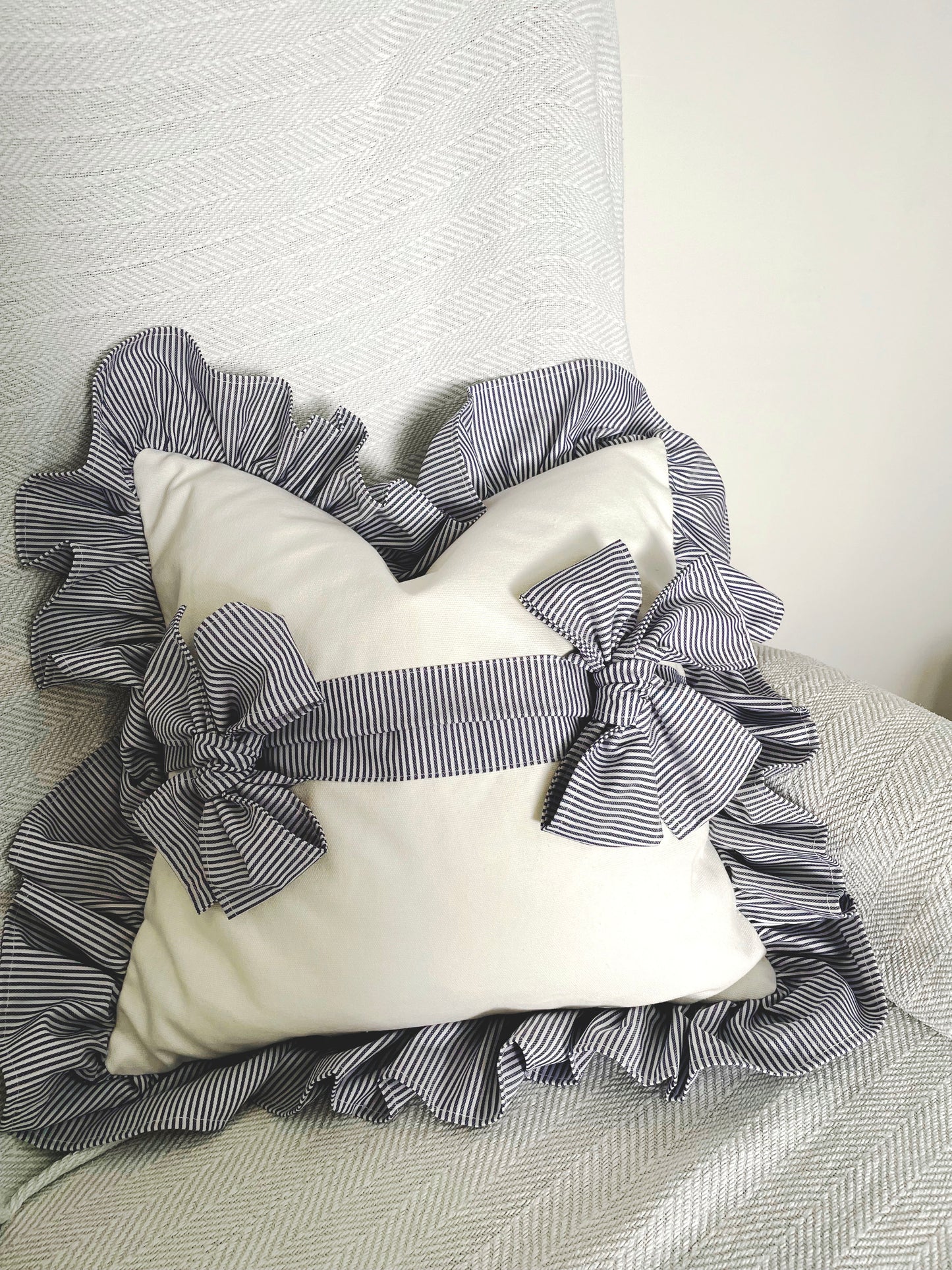 Personalised Embroidered Cushion Cover