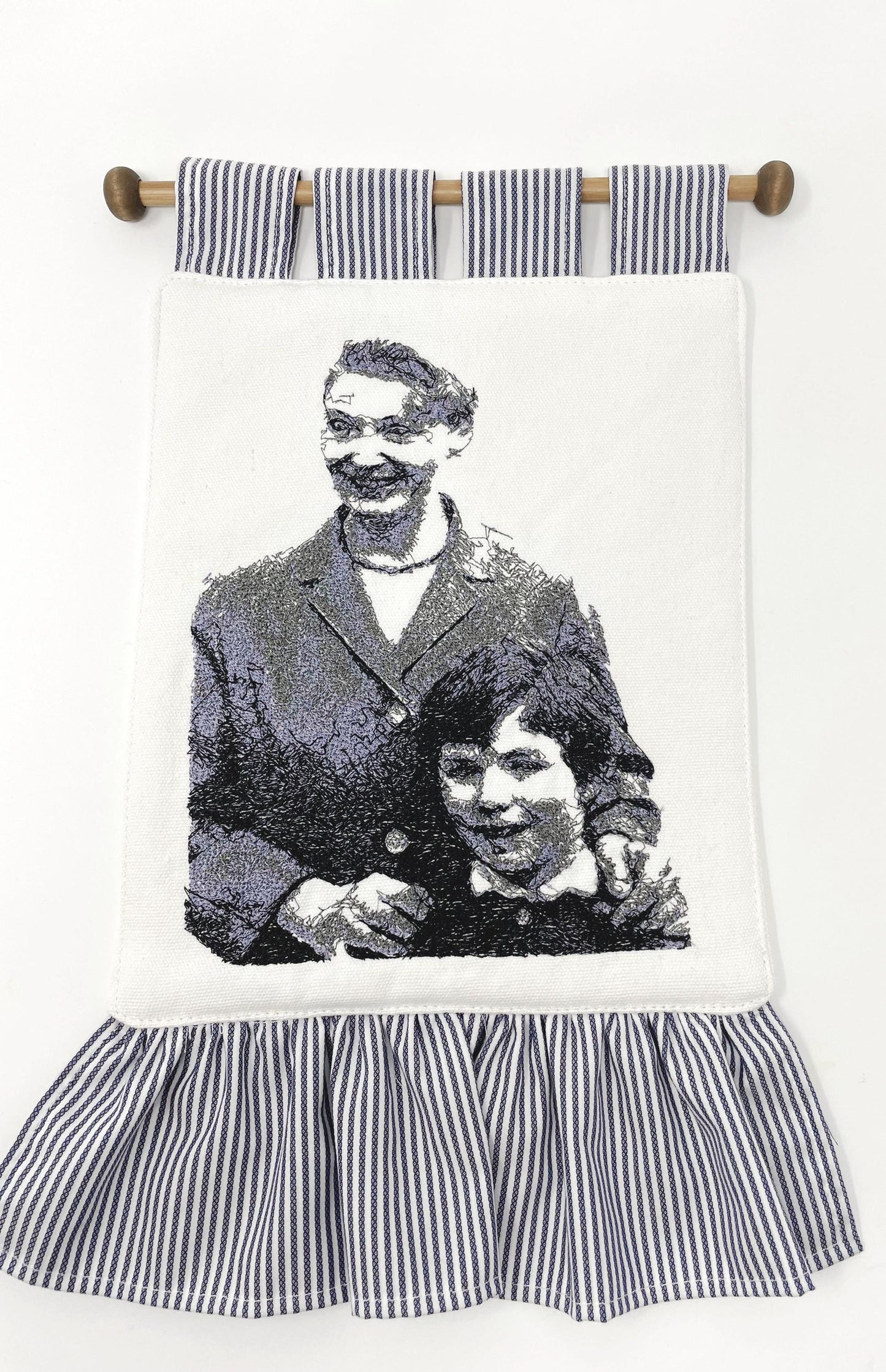 Photo Embroidery Wall Hanging