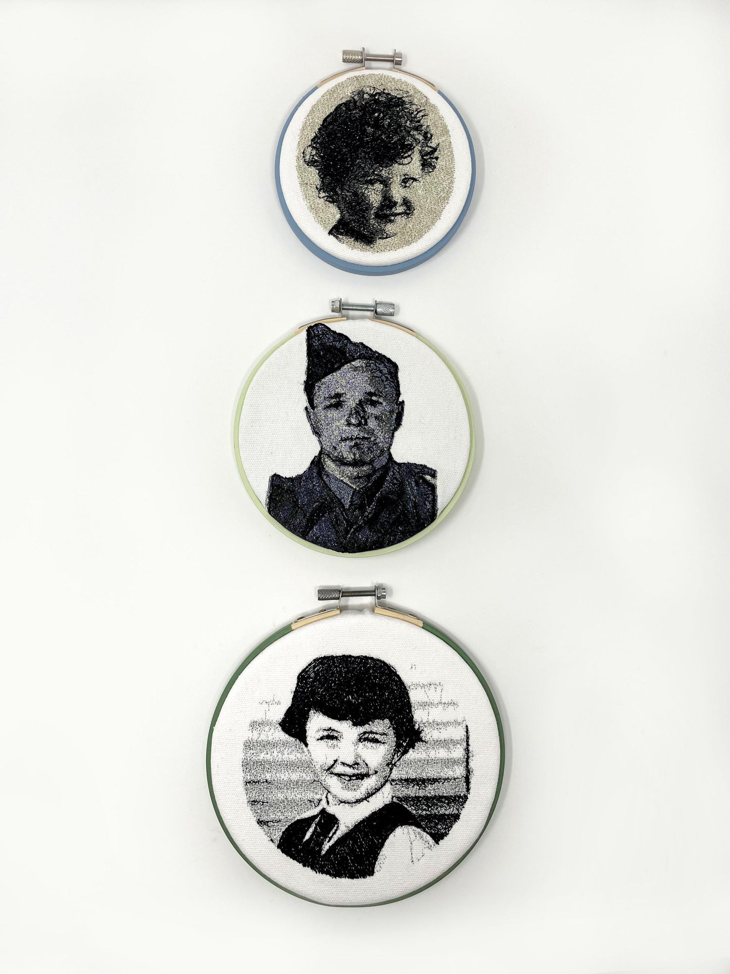 Photo Embroidery Hoop
