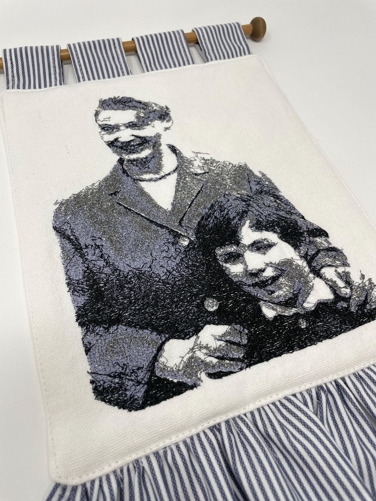Photo Embroidery Wall Hanging
